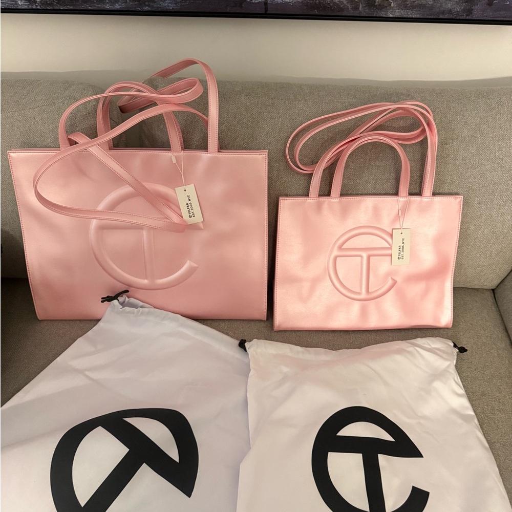 Medium and Large Telfar Ballerina - can be bought separately or together :)